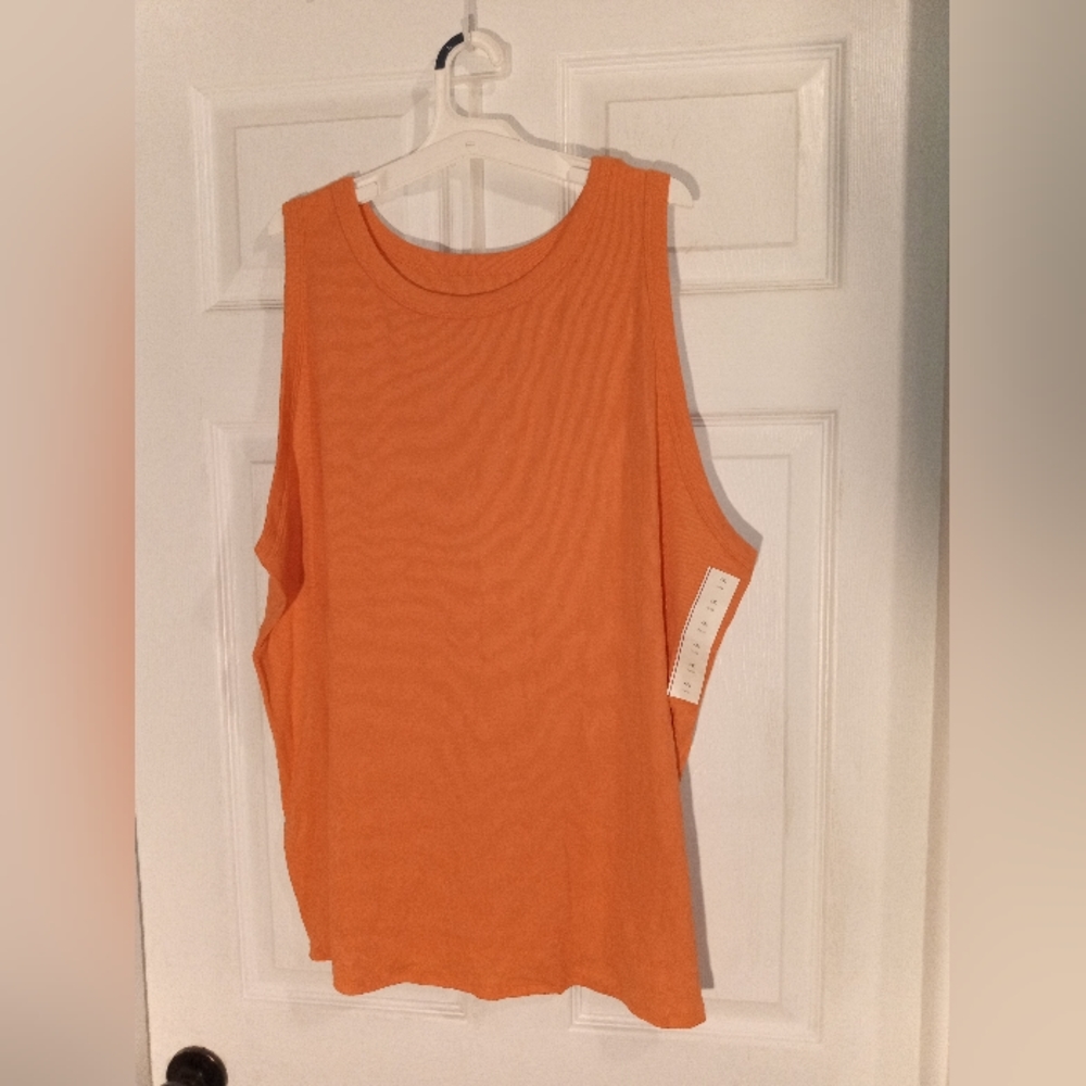 NWT a new day brand 4X peach tank top